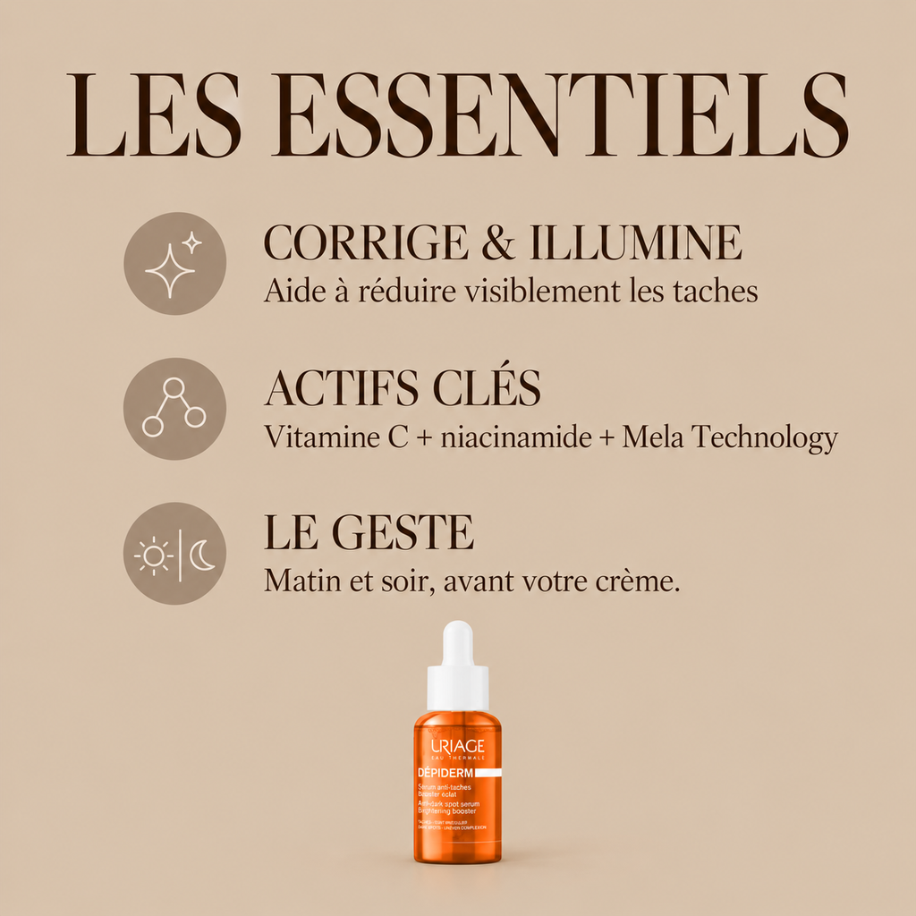 Uriage Dépiderm Sérum Booster Éclat Anti-Taches 30 ml