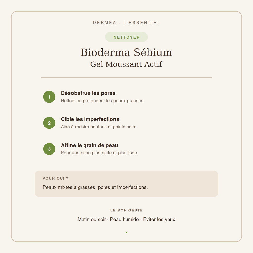 Bioderma Sébium Gel Moussant Actif 200 ml