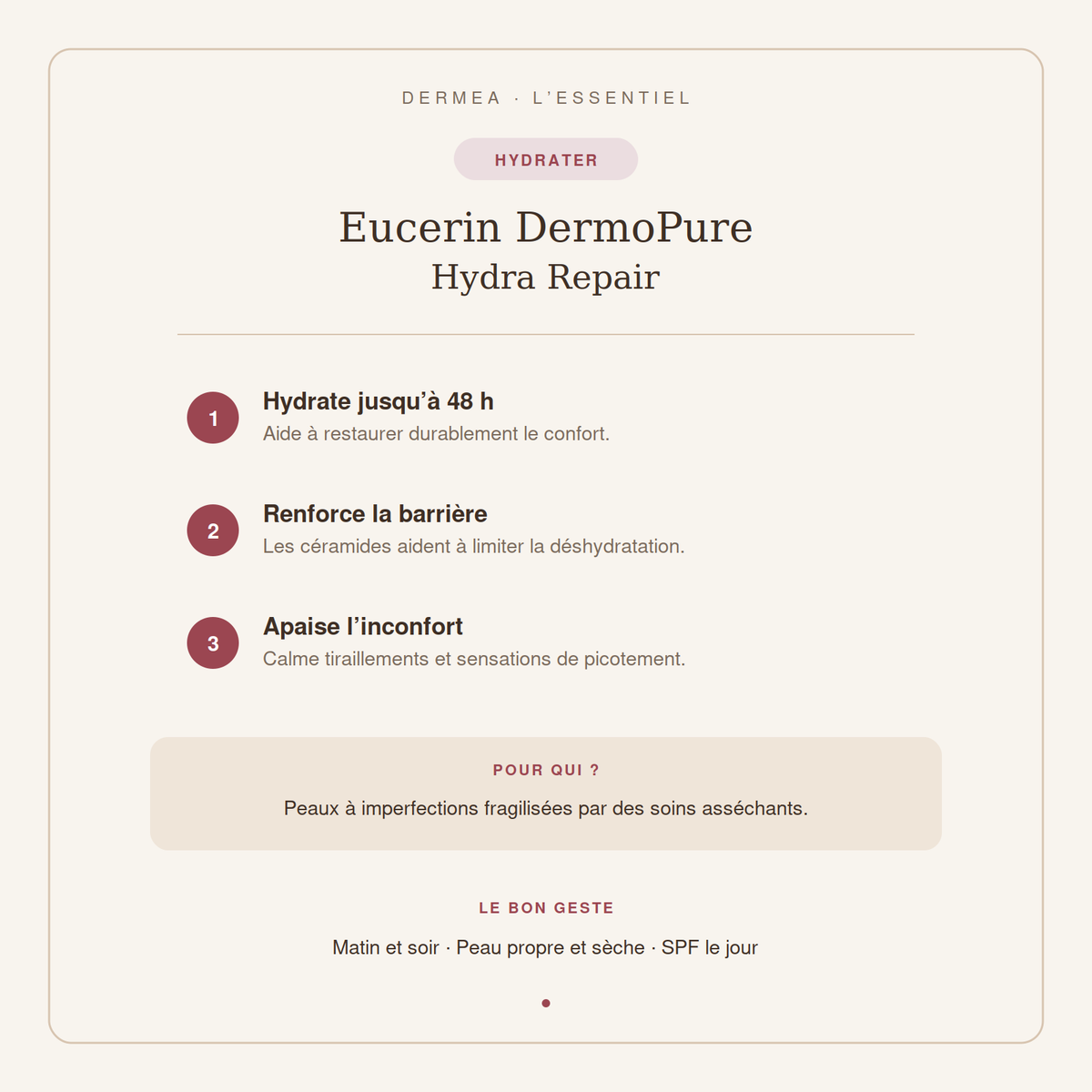 Eucerin DermoPure Clinical Hydra Repair 40 ml