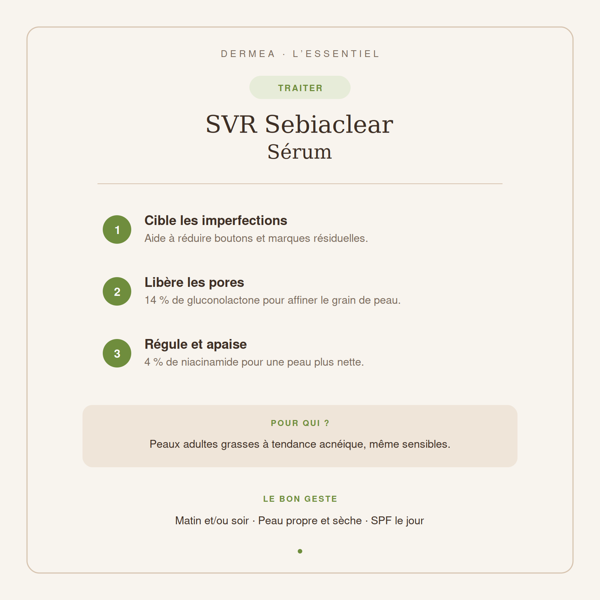 SVR Sebiaclear Sérum 30 ml